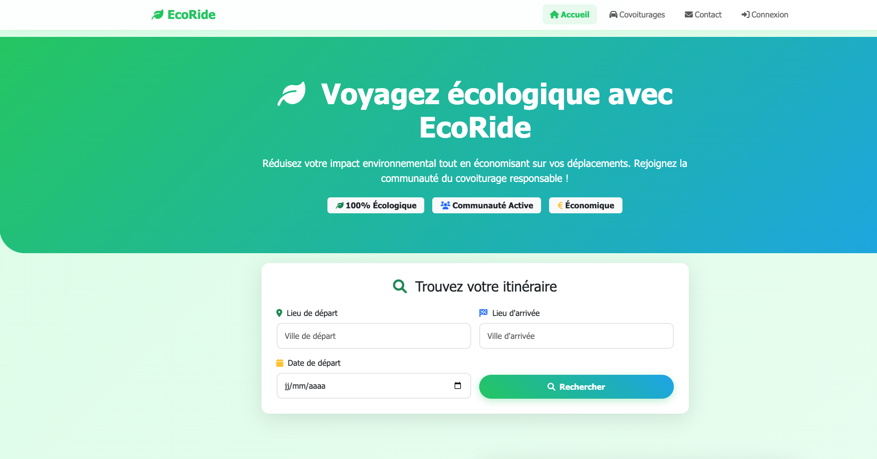 Ecoride aperçu